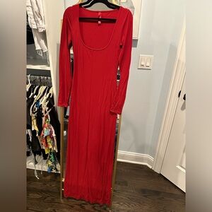 SKIMS LIMITED EDTION RED DRESS